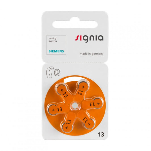 13-ner Hörgeräte-Batterien