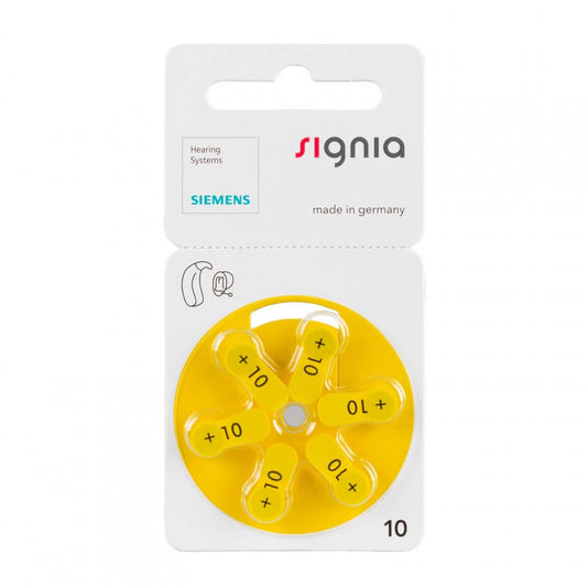 10-ner Hörgeräte-Batterien
